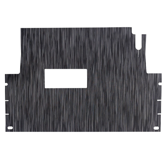 Chilewich Premium Club Car Black Ribweave Floor Mat