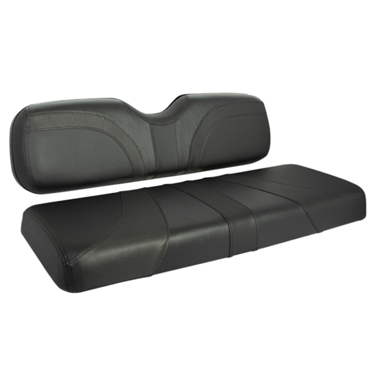 RedDot¬¨√Ü Blade Front Seat Covers for Club Car Precedent "‚Äö√Ñ√∫ Black/Black Trexx/Black Carbon Fiber
