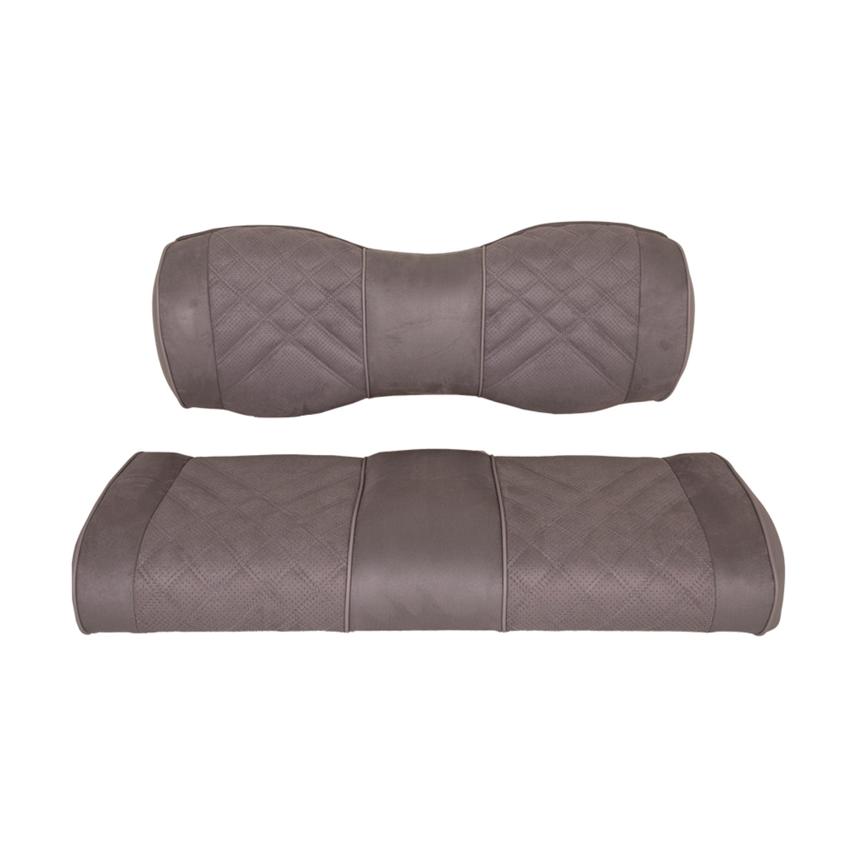 Premium RedDot¬¨√Ü Pewter Suede MadJax¬¨√Ü Genesis 250/300 Rear Seat Cushions