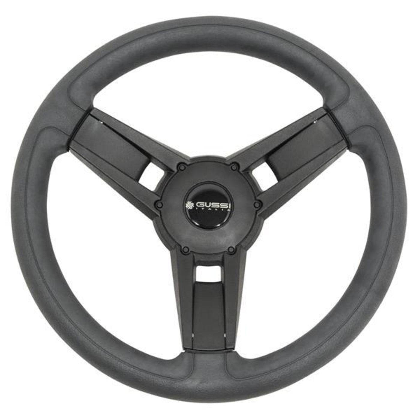 Gussi Italia¬Æ Giazza Black Steering Wheel For All E-Z-GO TXT / RXV Models