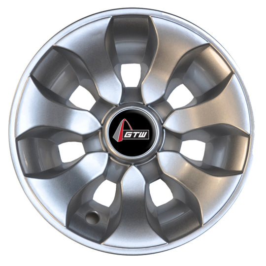 8" GTW Drifter Silver Wheel Cover (Universal Fit)