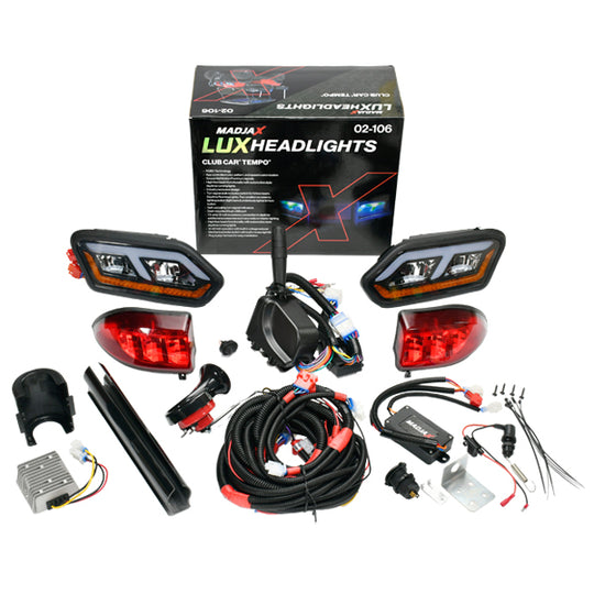 MadJax LUX Headlight Kit for Club Car Tempo
