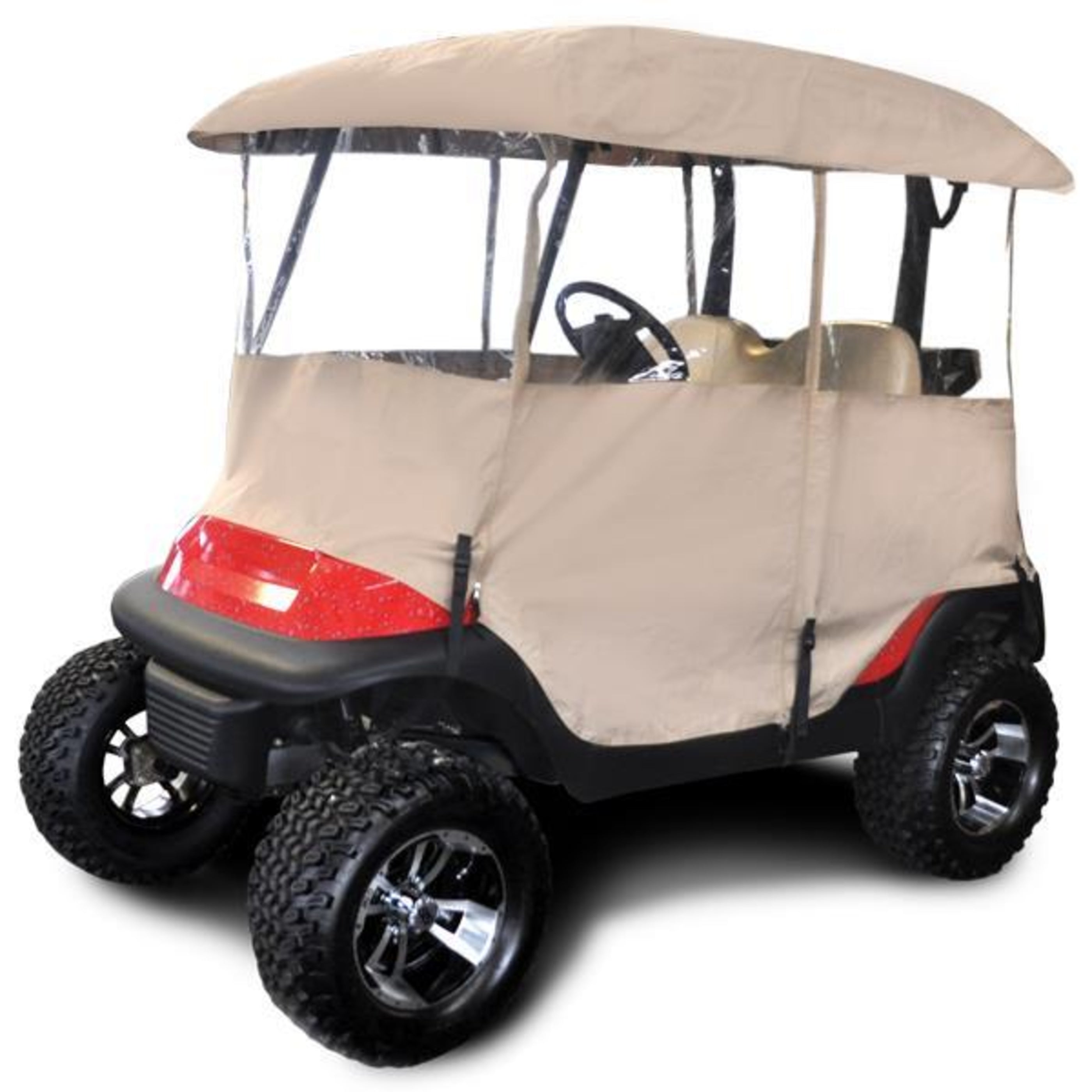 Red Dot 54" Top Cart Enclosure Golf Cart Geeks