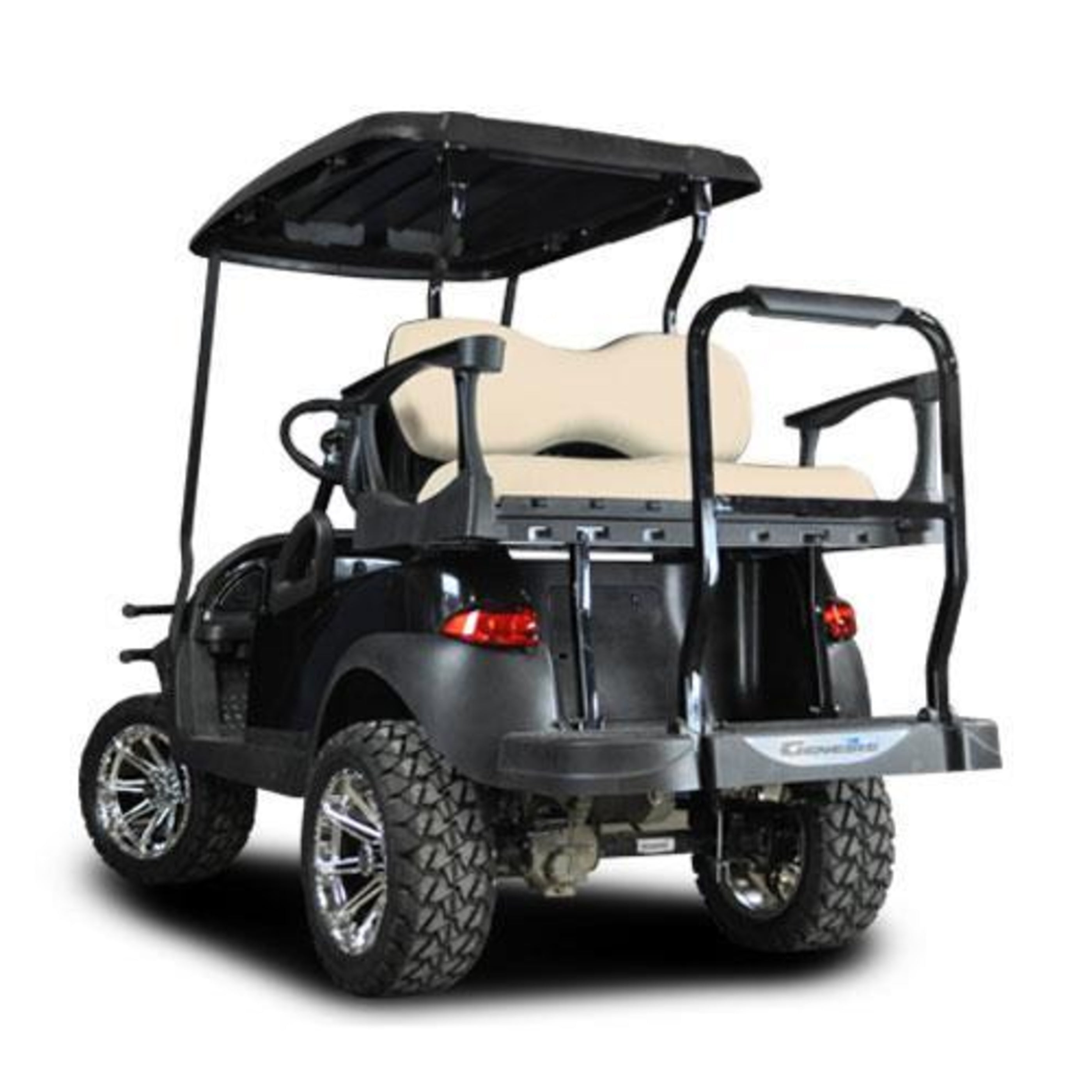 MadJax¬¨√Ü Genesis 300 with Deluxe Buff Aluminum Rear Flip Seat - Club Car Precedent 2004-Up