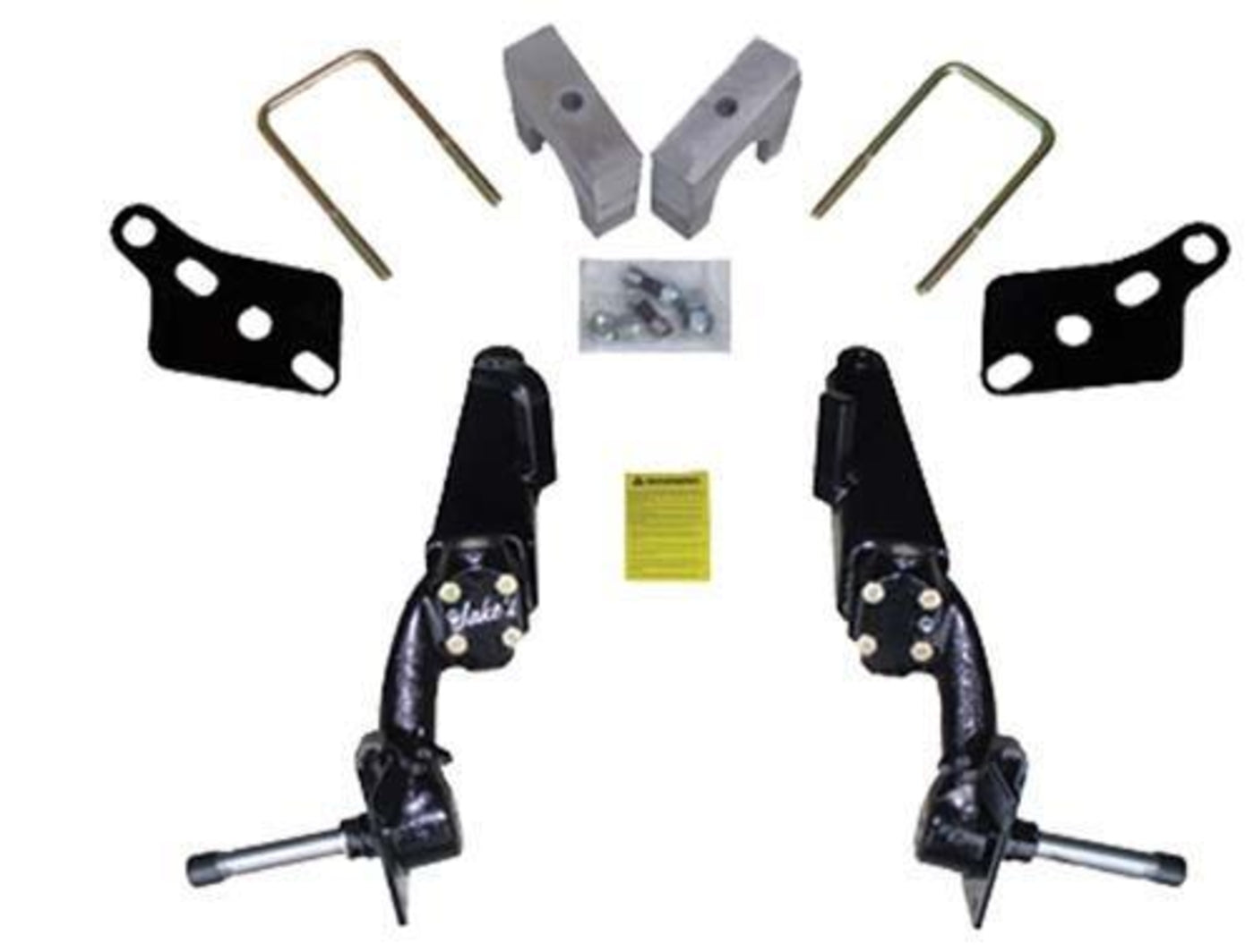 Jake's Club Car DS & Carryall 6" Spindle Lift Kit W/Mech Brakes (Years 1981-Up)