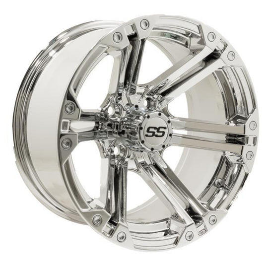 GTW Specter 12" Chrome Wheel (3:4 Offset)