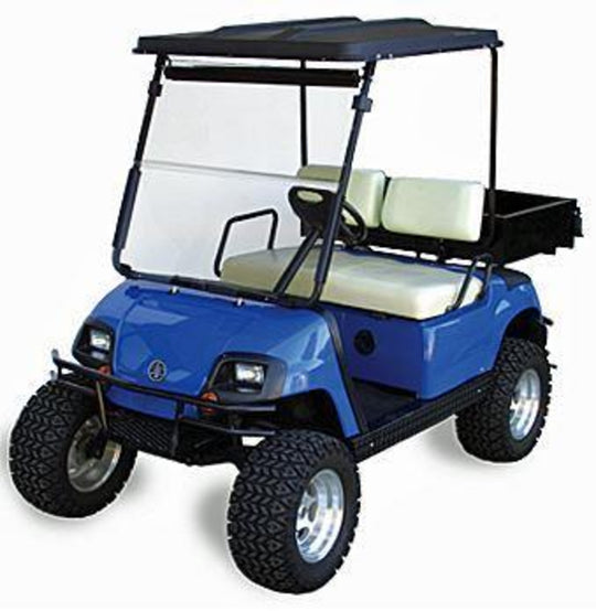 Clear Yamaha Impact-Resistant Folding Windshield (Models G14-19)