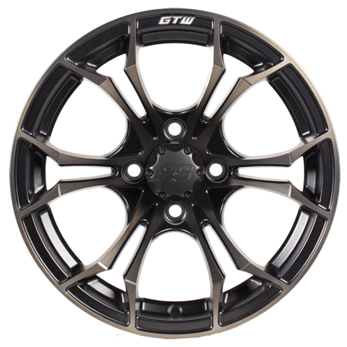 12" GTW¬¨√Ü Spyder Wheel "‚Äö√Ñ√∫ Matte Black with Bronze