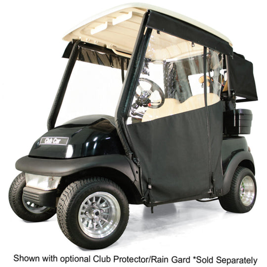 RedDot Chameleon 2 Passenger Track Style Black Enclosure  Club Car