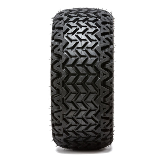 12" GTW Tempest Black and Red Wheels with 23" Predator A-T Tires  Set of 4