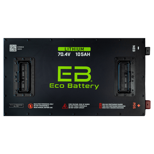 Eco Battery 70V 105Ah LifePo4 Golf Cart Battery