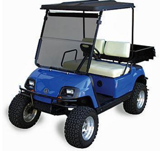 Tinted Yamaha Impact-Resistant Folding Windshield (Models G14-19)