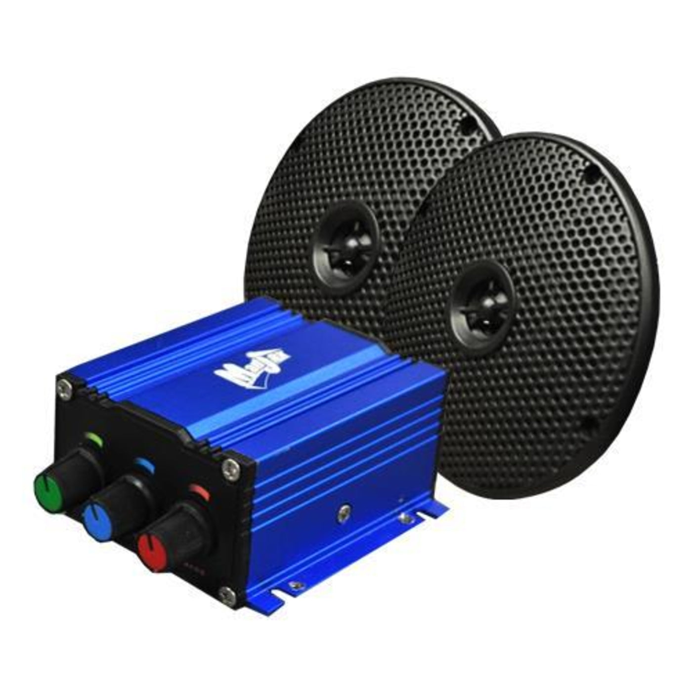 MadJax¬¨√Ü Bluetooth Mini Amp Kit with Speakers