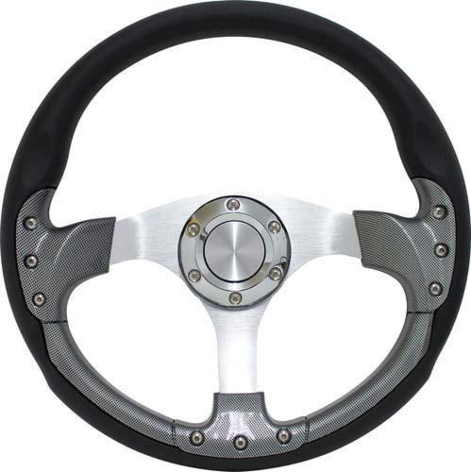 Club Car DS Pursuit 14" Carbon Fiber Steering Wheel