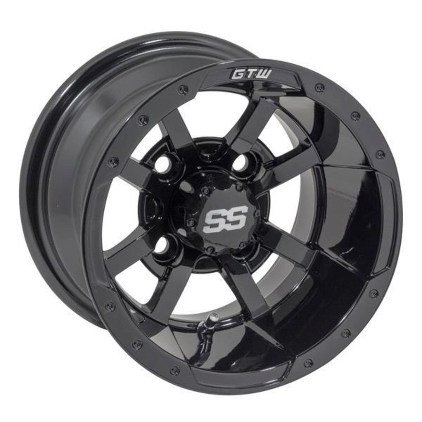 GTW¬¨√Ü Storm Trooper 10" Black Wheel (3:4 Offset)