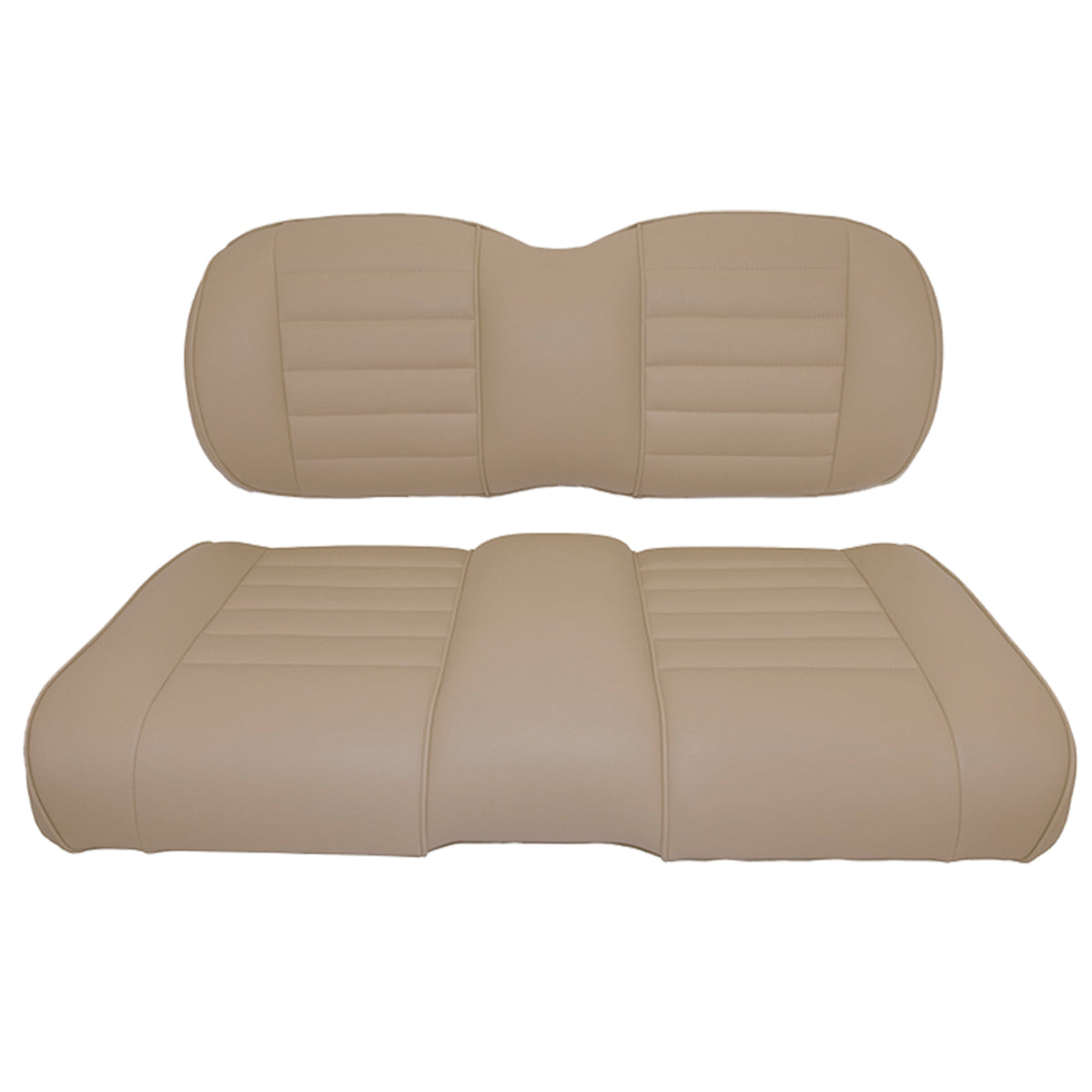 EZGO RXV Premium OEM Style Front Replacement Light Beige Seat Assemb