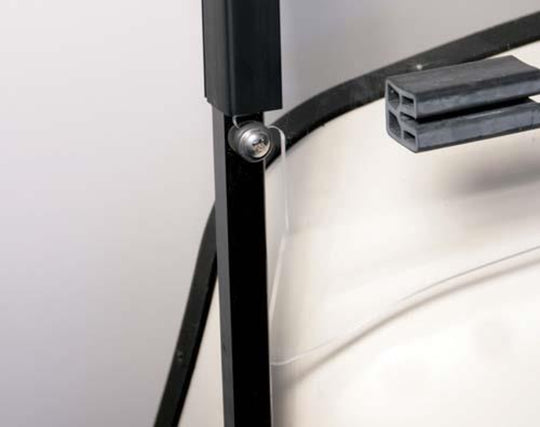 Clear E-Z-GO TXT Bolt Folding Windshield - 1/4" (Years 1994.5-2013)