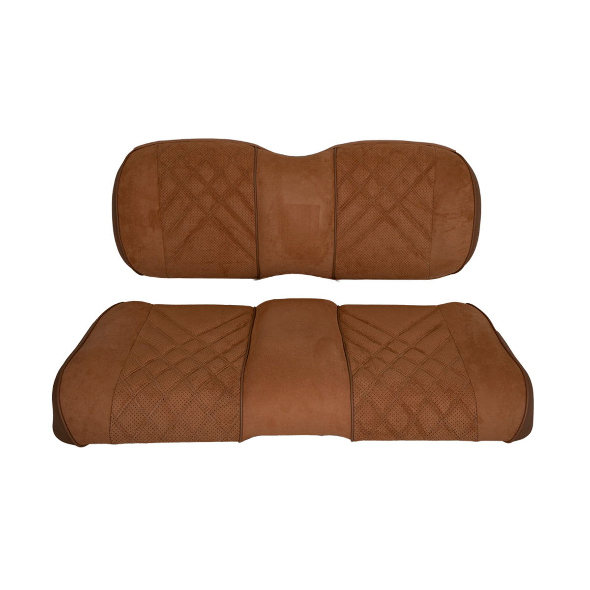 Premium RedDot‚àö√á¬¨√Ü Honey Suede Front Seat Assemblies for EZGO RXV