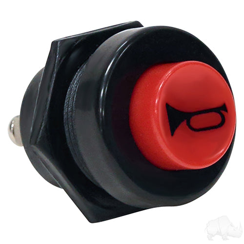Golf Cart  Button -Horn Dash Mount