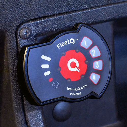 FleetQi Keyless Ignition Switch System with Digital Battery Monitor, 12-48V