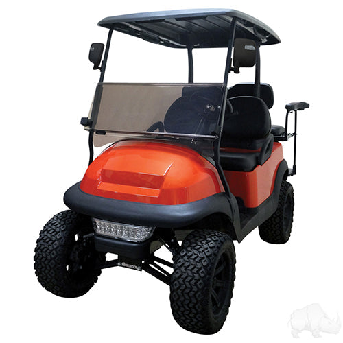 Deluxe LED Golf Cart Side Golf Cart Mirror Set -Running/Turn Signal Lights