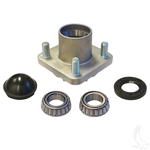 Golf Cart Wheel Hub Aluminum - Complete Front - EZGO 01.5+