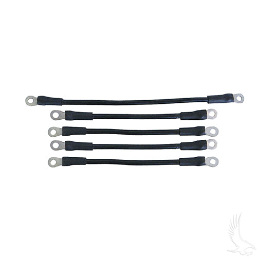 EZGO TXT Battery Cables Set 36 Volt (6V Batteries)