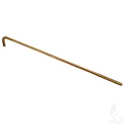 Yamaha G1-G22 Golf Cart Battery Hold Down Rod, J-hook 10.25", Gas 1978+