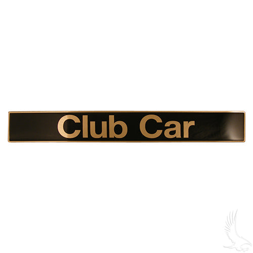 Club Car Precedent Golf Cart Front Name Plate/Emblem (2004+)