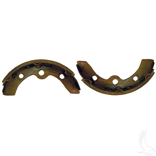 Golf Cart Brake Shoes Set of 2 Short Front E-Z-GO 87-96 09+ Club Car DS/Prec 95+ Yam G1/G2/G8/G9 82-93