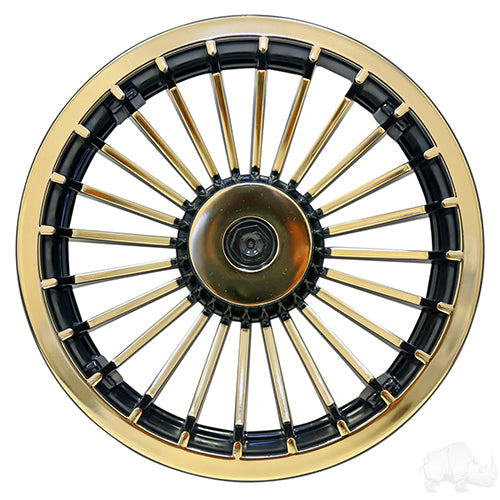 8" Turbine Golf Cart Wheel Cover/Hub Cap