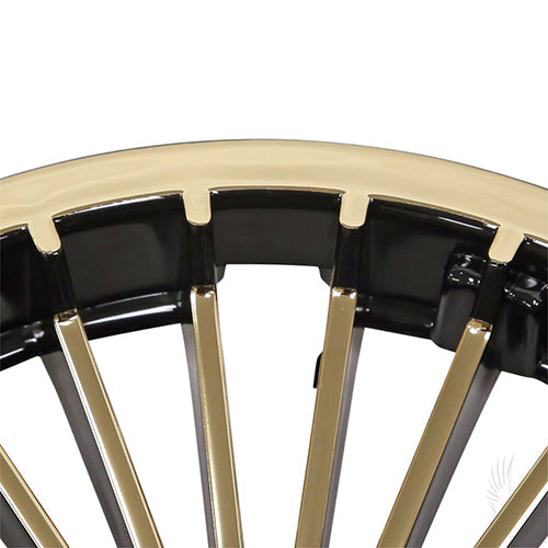 8" Turbine Golf Cart Wheel Cover/Hub Cap