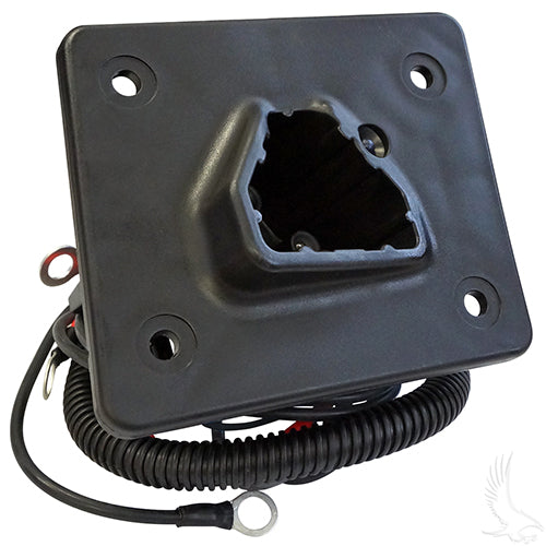 EZGO RXV 48 Volt Golf Cart Battery Charger Receptacle - 48V