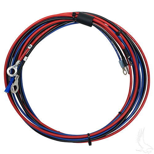 Golf Cart DC Wire Kit - 6' On Board - 12 Gauge