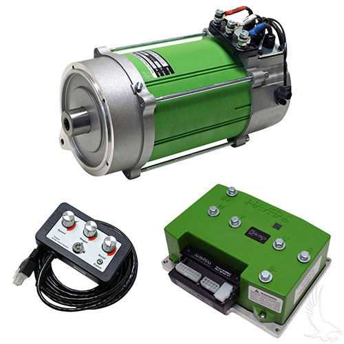 Golf Cart Navitas AC Drive Conversion Kit - 600A Controller w/ 5KW Motor - EZGO TXT 48V