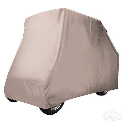 RHOX Golf Cart Storage Cover - Car w/ Rear Seat - Nylon