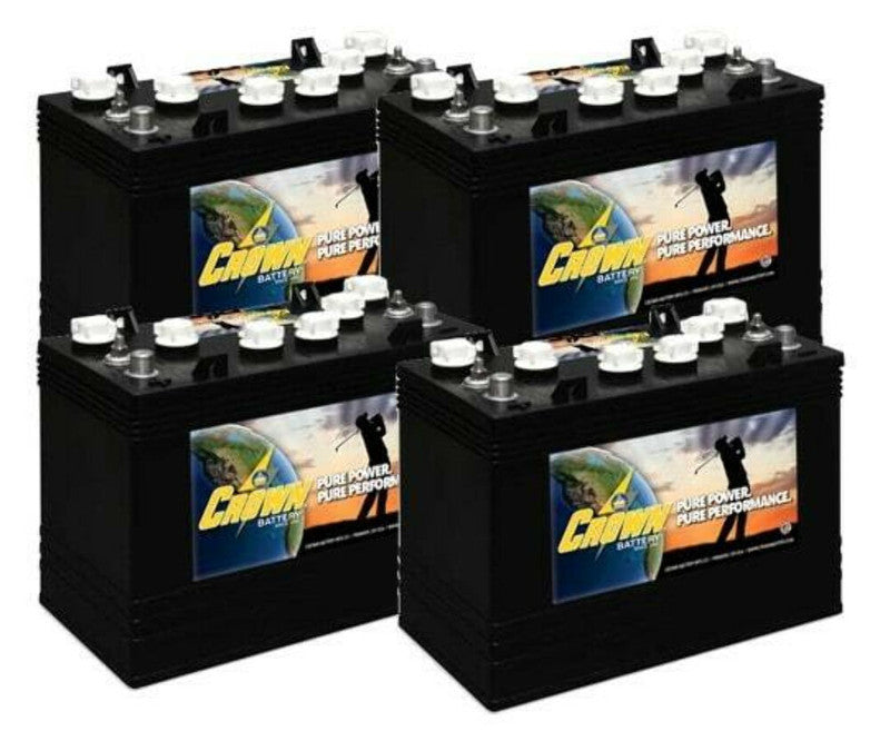 Crown Battery CR-GC150 12Volt/150Ah (4 Pack, 48V)