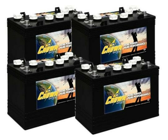 Crown Battery CR-GC150 12Volt/150Ah (4 Pack, 48V)