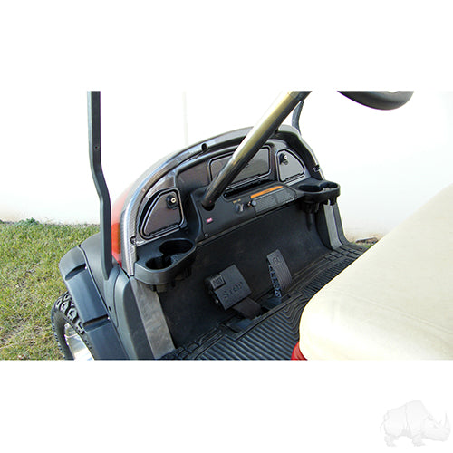 Golf Cart Dash Trim -  Carbon Fiber -  Club Car Tempo -  Onward -  Precedent 04+