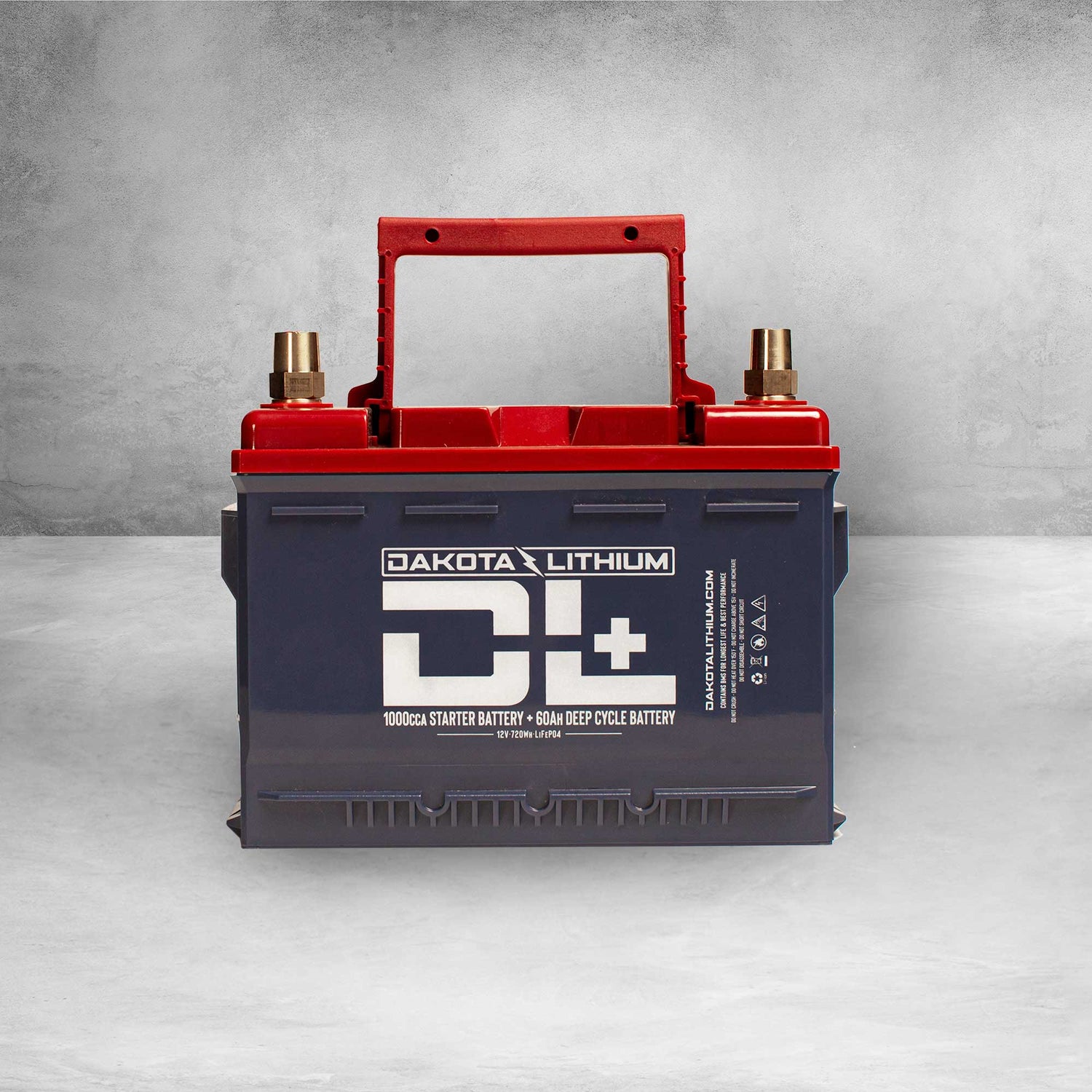 Dakota Lithium DL+ 12V 60Ah Dual Purpose 1000CCA Starter Battery Plus Deep Cycle Performance