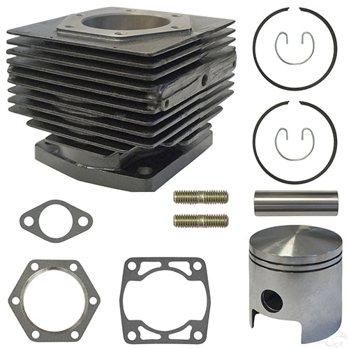 EZGO Golf Cart Top End Overhaul Kit - 2-Cycle Gas 1980-1988