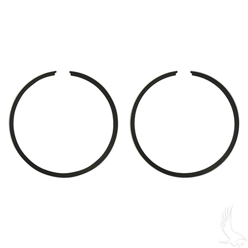 EZGO Golf Cart Piston Ring Set, +.25mm (Pack of 2) - 2-Cycle Gas 1976-1994