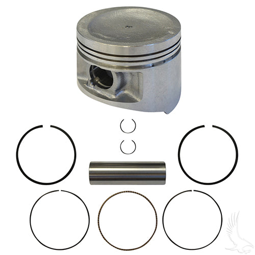 Yamaha G11, G16, G20 (1997+) Golf Cart Standard Piston and Ring Assembly