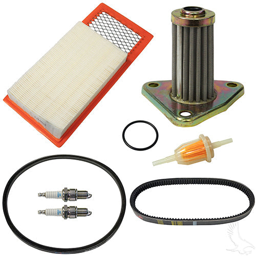 EZGO Golf Cart Deluxe Golf Cart Tune Up Kit - 4-Cycle Gas 1994-2005 With Oil Filter