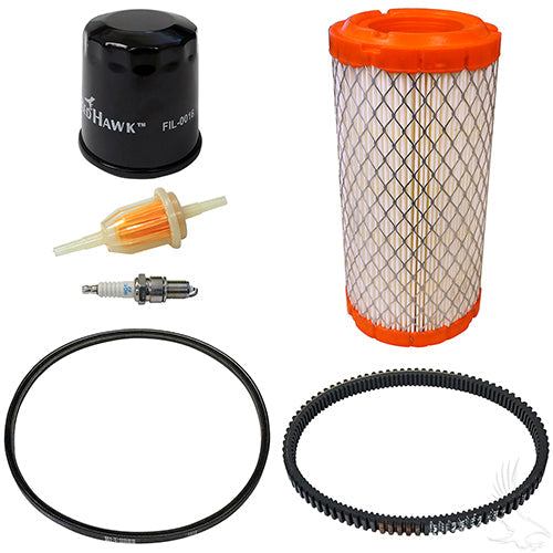 EZGO RXV/TXT Golf Cart Deluxe Golf Cart Tune Up Kit - With Kawasaki Engine and Clutches