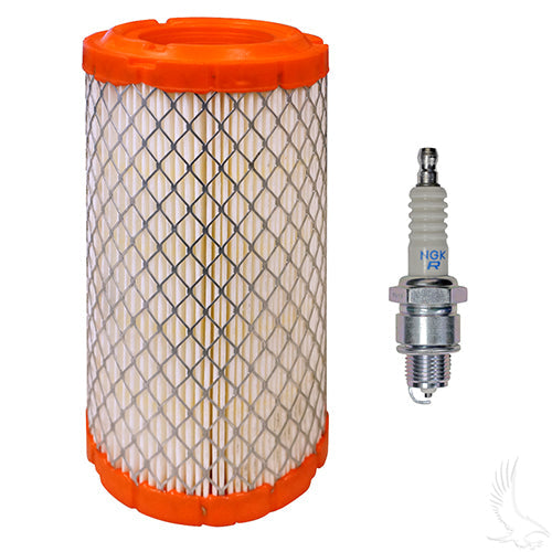 Club Car Precedent Golf Cart Maintenance Kit (Filters & Spark Plug