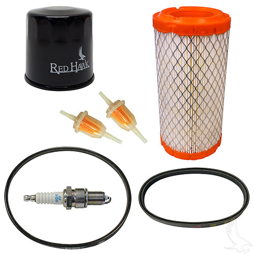 Club Car Precedent Golf Cart Deluxe Golf Cart Tune Up Kit - 4-Cycle With Oil Filter