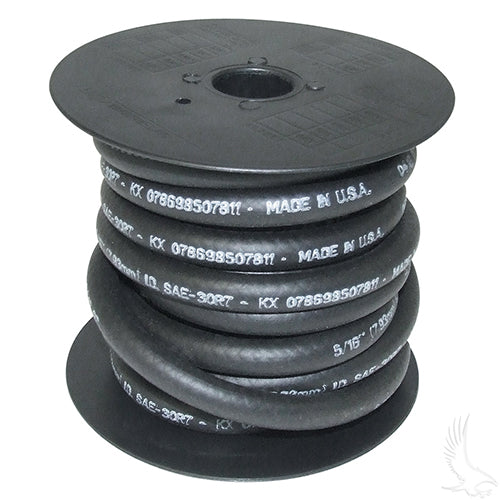 Golf Cart Fuel Line - 5/16" Inside Diameter - 9/16" Outside Diameter - 25' Length