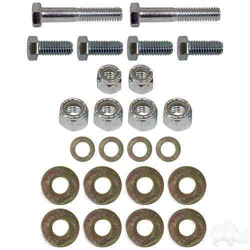 Golf Cart Seat Belt Bracket Hardware Kit