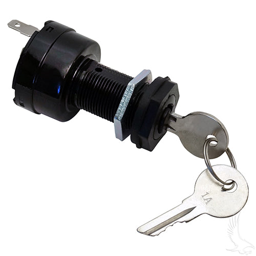 Club Car DS/Precedent/Tempo/Onward Electric Golf Cart Key Switch (Uncommon Key)